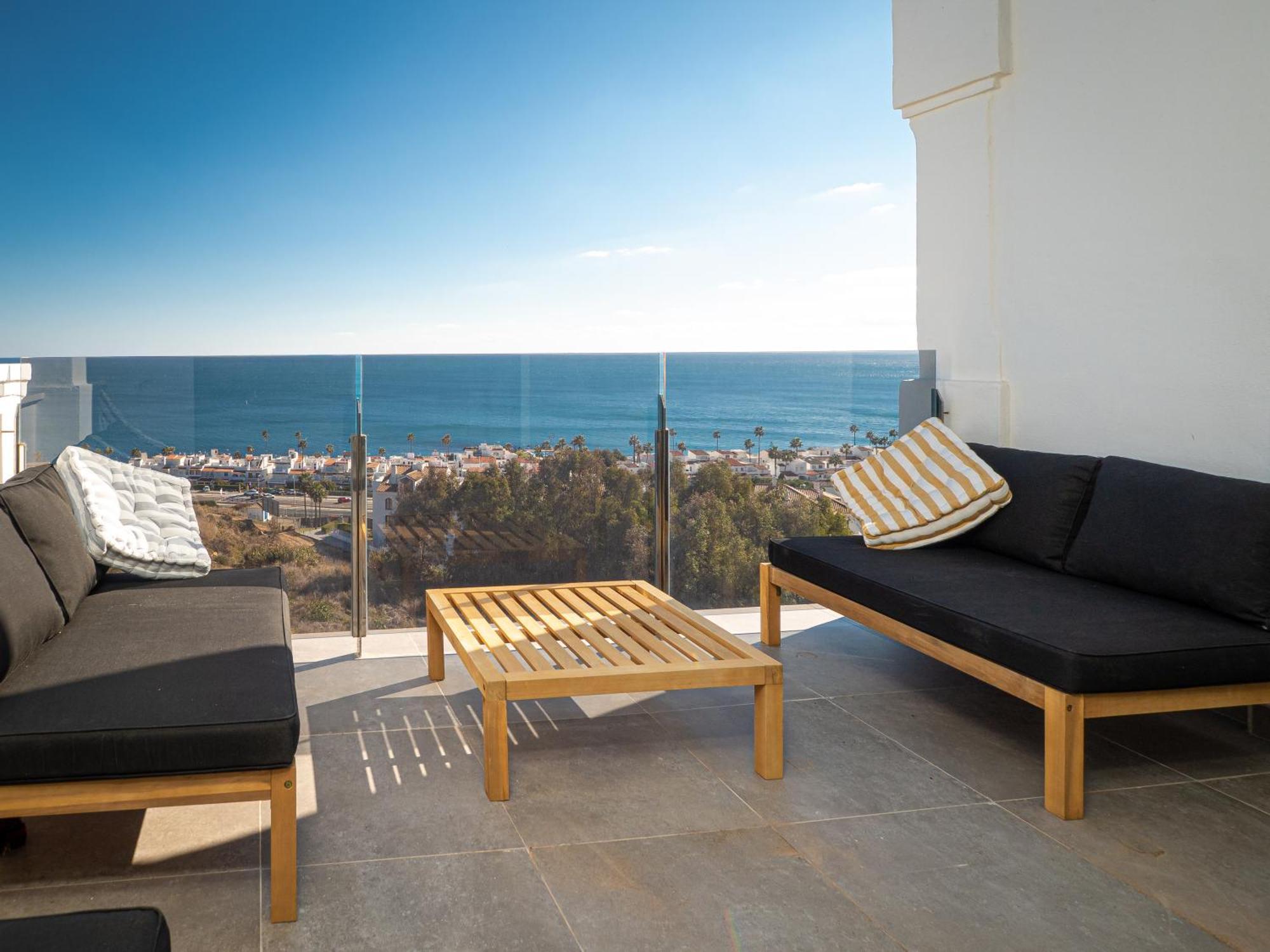 Luxury Duplex With Sea Views Blue Suite 3-303 Manilva Exteriör bild
